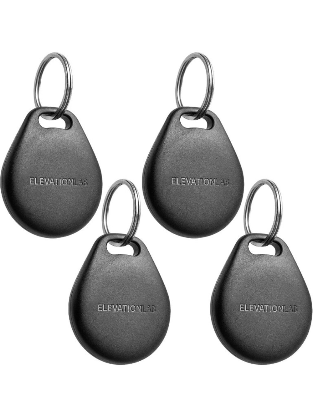 Compact AirTag Keychain Case - 4 Pack, Durable & Stylish Accessory for Keys